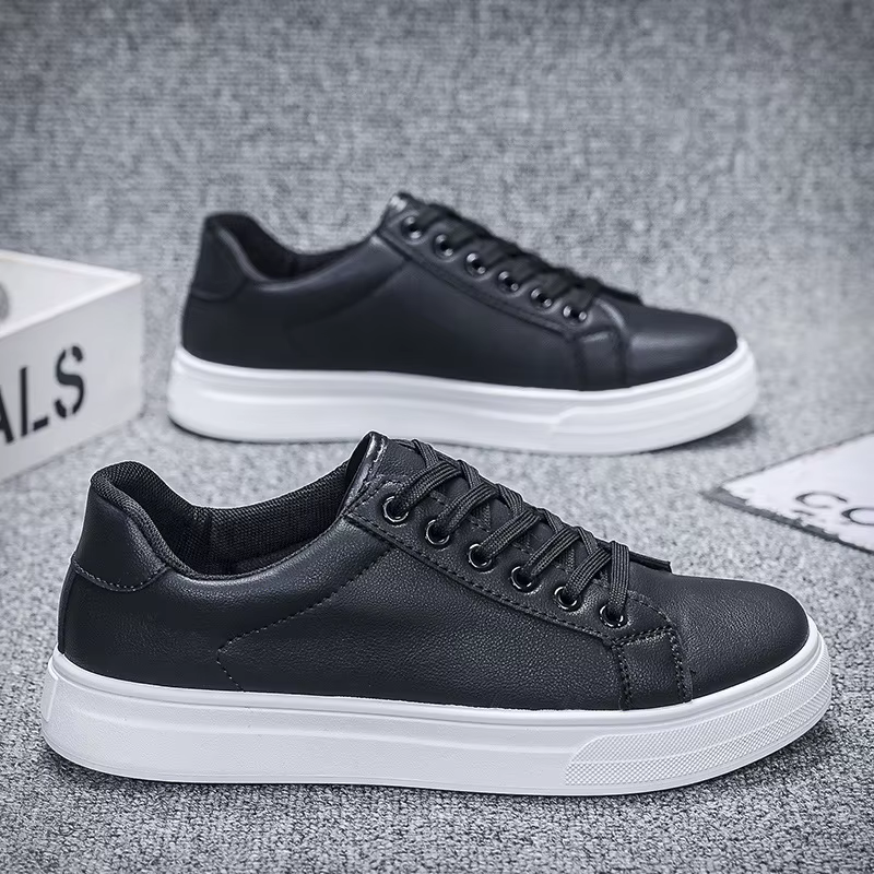 Chaussures décontractées mocassins baskets en cuir britannique chaussures plates chaussures classiqu