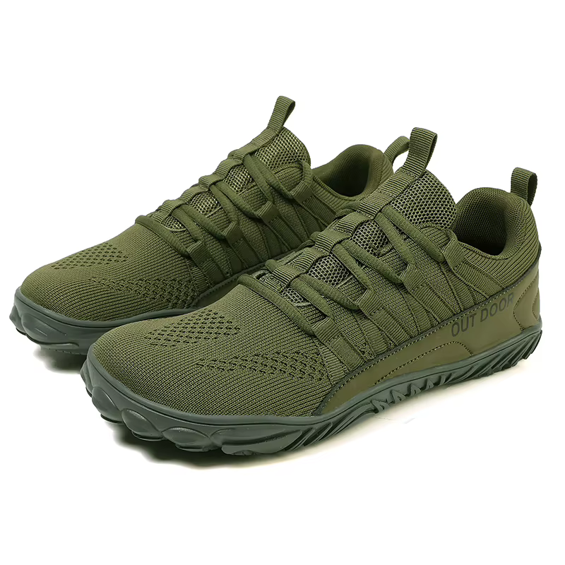 Chaussures simples pour hommes, légères, de sport de randonnée, à bout large, pieds nus, multifoncti