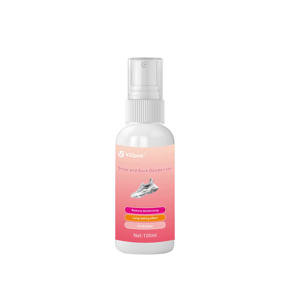 Spray Désodorisant Parfumé pour Chaussures et Chaussettes, Éliminateur d'Odeurs pour Pieds, Chaussur