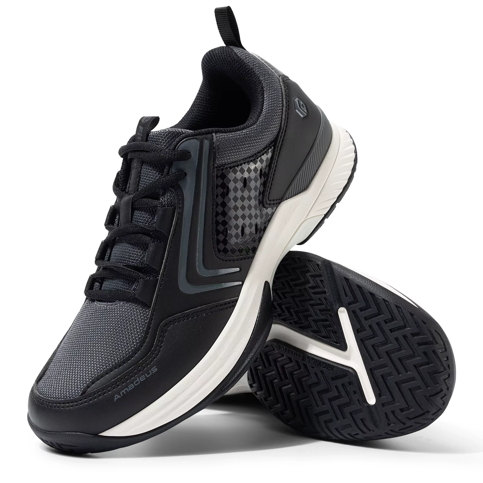 Chaussures de tennis FitVille, chaussures de sport décontractées larges pour hommes, respirantes, po