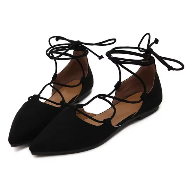 TIMETANG-Chaussures plates à bout pointu pour femmes, de haute qualité, slim, sexy, à talons plats, 