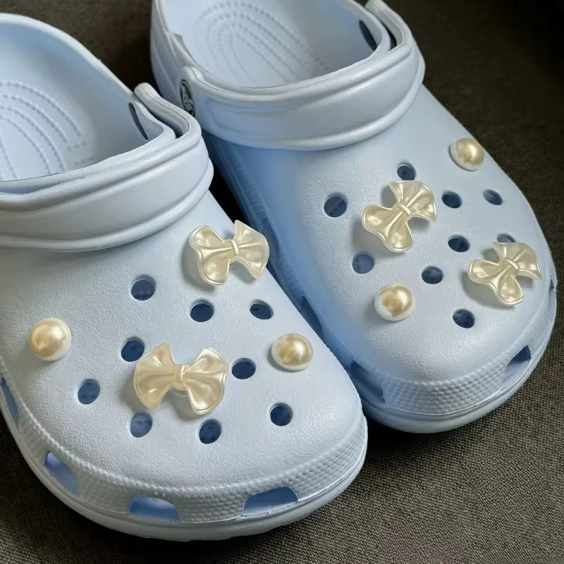 Offre Spéciale : Breloques de Chaussures DIY Élégantes en Forme de Nœud pour Sabots, Claquettes, San
