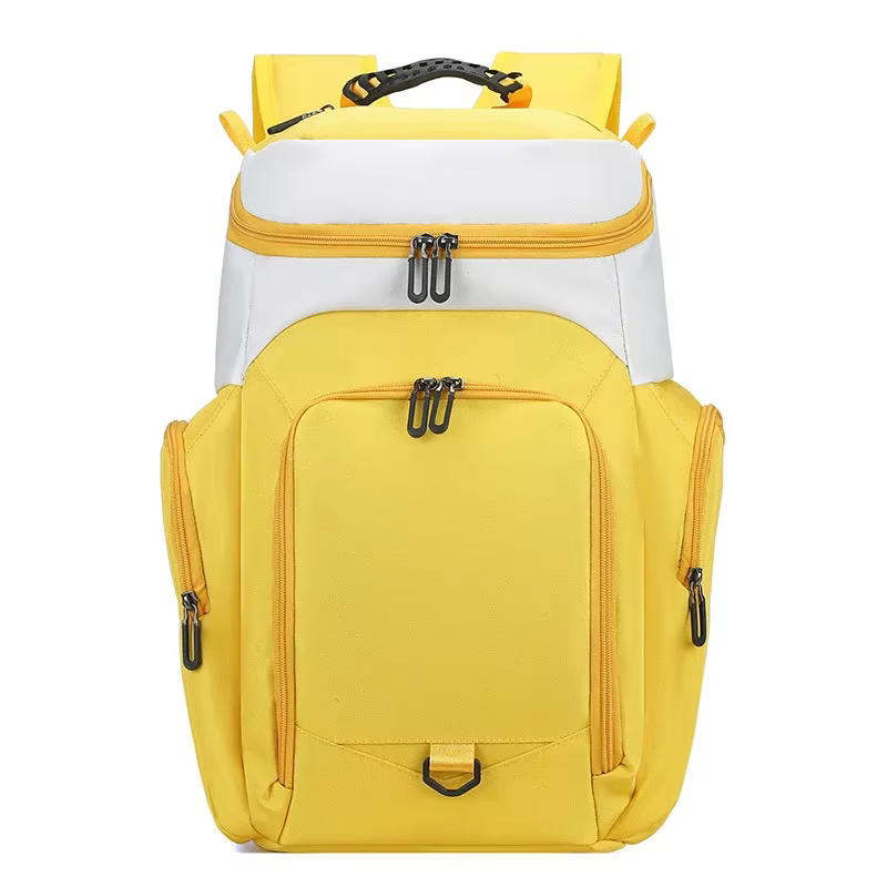 Sac à dos de basket-ball pour hommes et femmes, sac de football avec compartiment pour chaussures, s