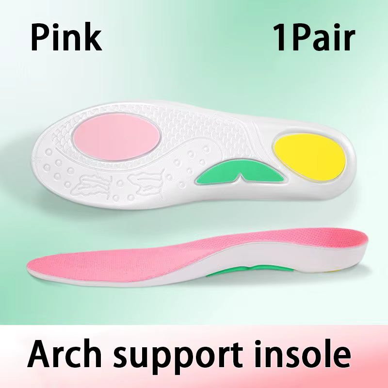 Semelles intérieures de sport absorbant les chocs, soutien de la voûte plantaire, semelles orthopédi