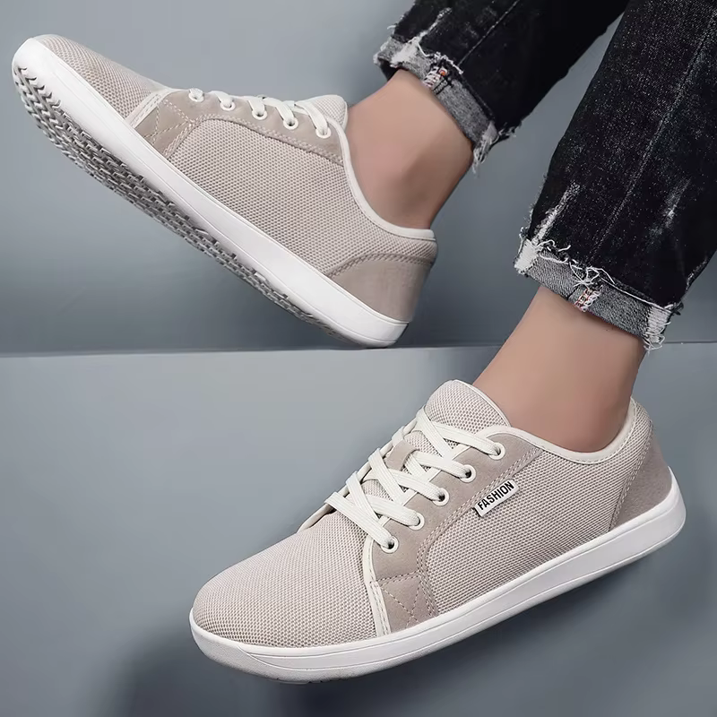 Chaussures de course pour hommes avec semelles souples pieds légers et larges adaptés aux hommes et 