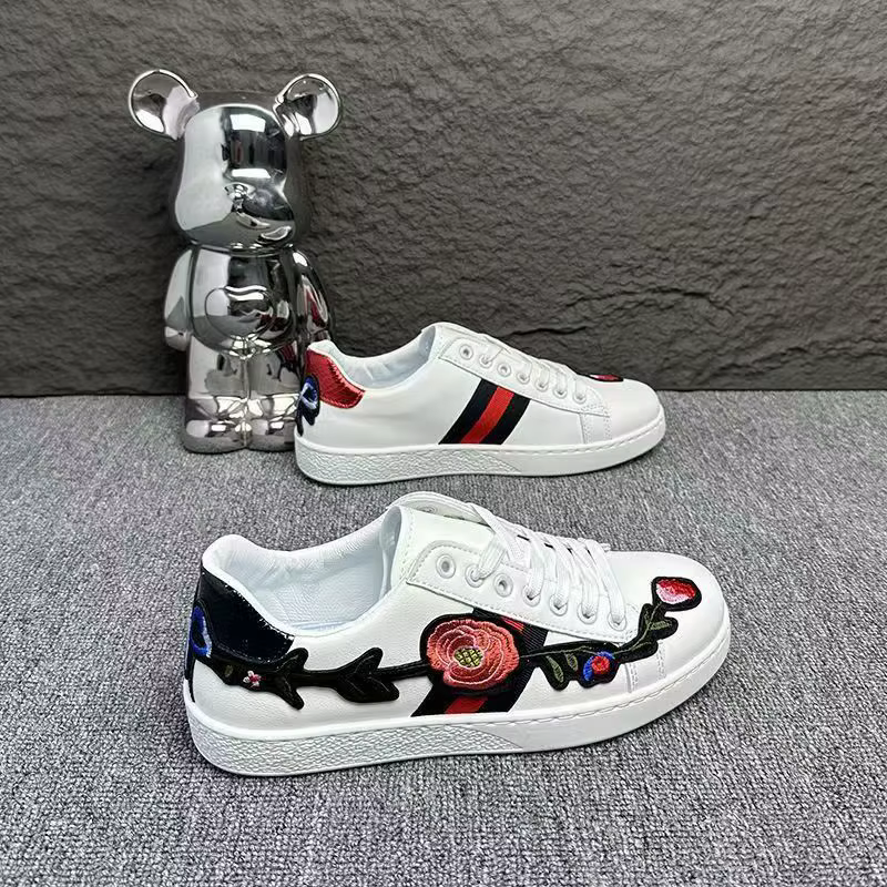 Nouvelles chaussures de sport décontractées pour hommes à lacets, brodées, basses, semelle souple, t