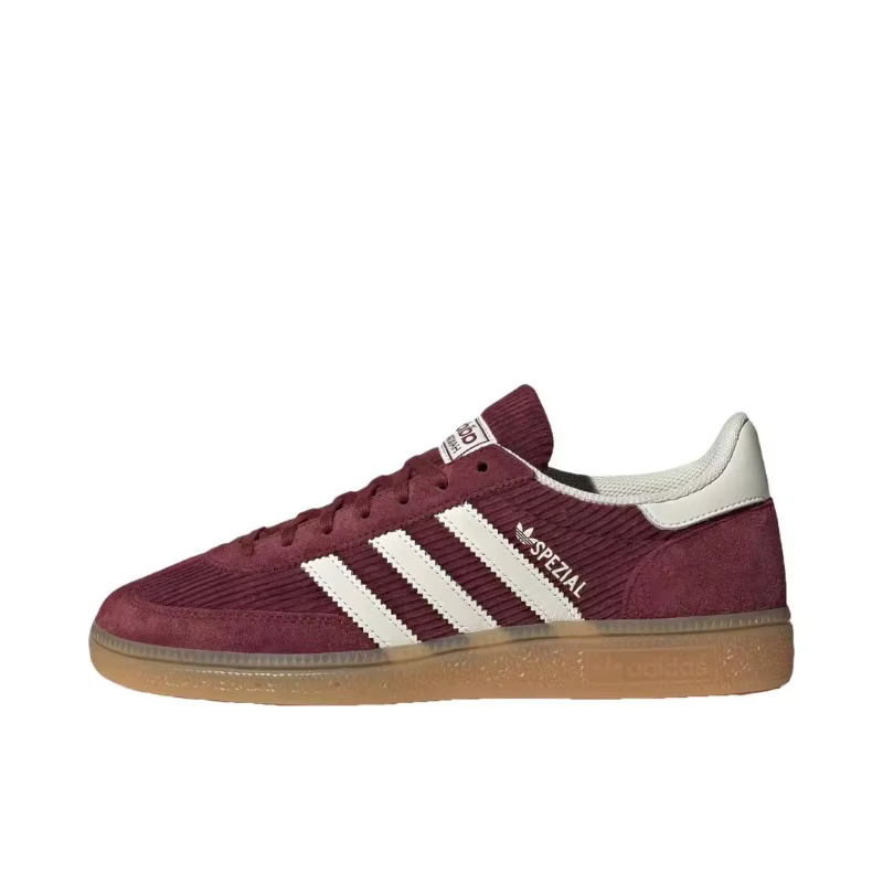 Adidas Originals Handball Spezial Vintage Anti-Slip Hard-Wearing Women Board Shoes Daily Commuting S