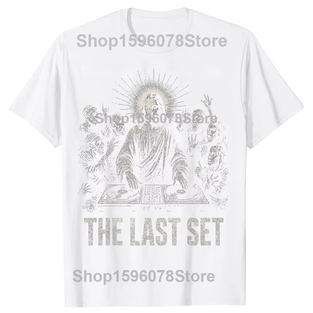 T-shirts humoristiques Techno House Electro Rave pour hommes et femmes, en pur coton, streetwear, à