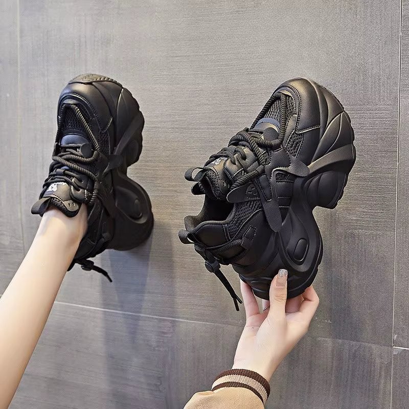 Les plus tendance - Vente de baskets blanches confortables pour papa avec sangles et maille, idéales
