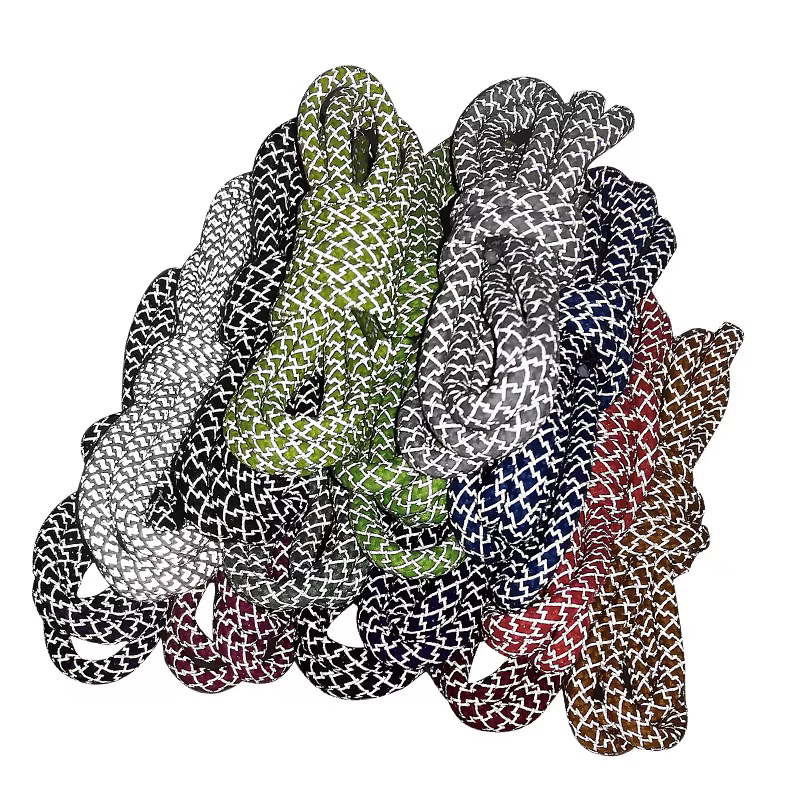 Lacets réfléchissants fluorescents, 1 paire, pour baskets, lacets de chaussures à corde ronde yezy 3