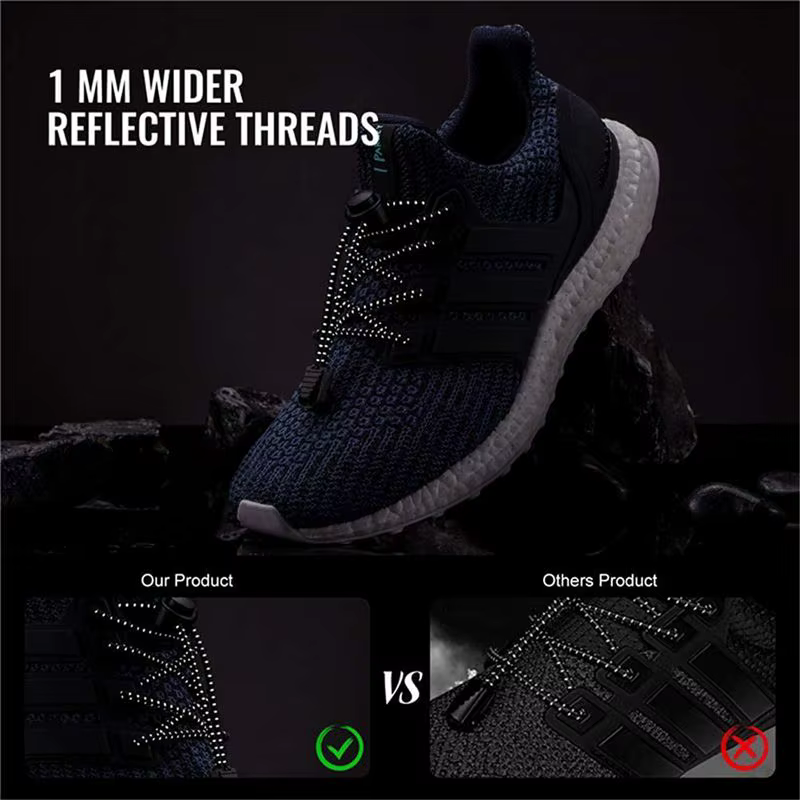 1 paire de lacets ronds à points colorés, serrure en plastique élastique, Sport de randonnée, sans c