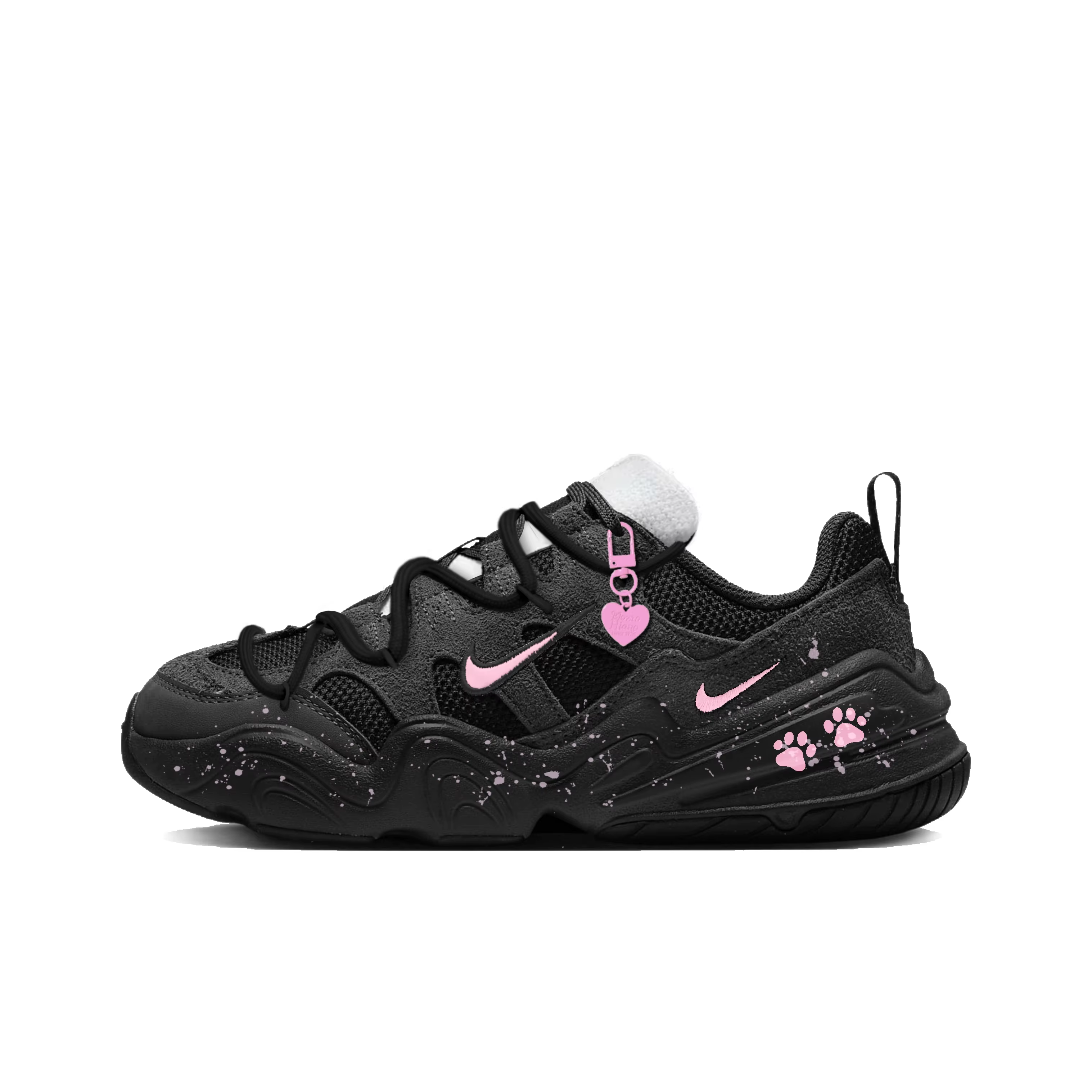 Nike Tech Hera Sneakers basses à semelle épaisse, résistantes à l'abrasion et antidérapantes pour fe