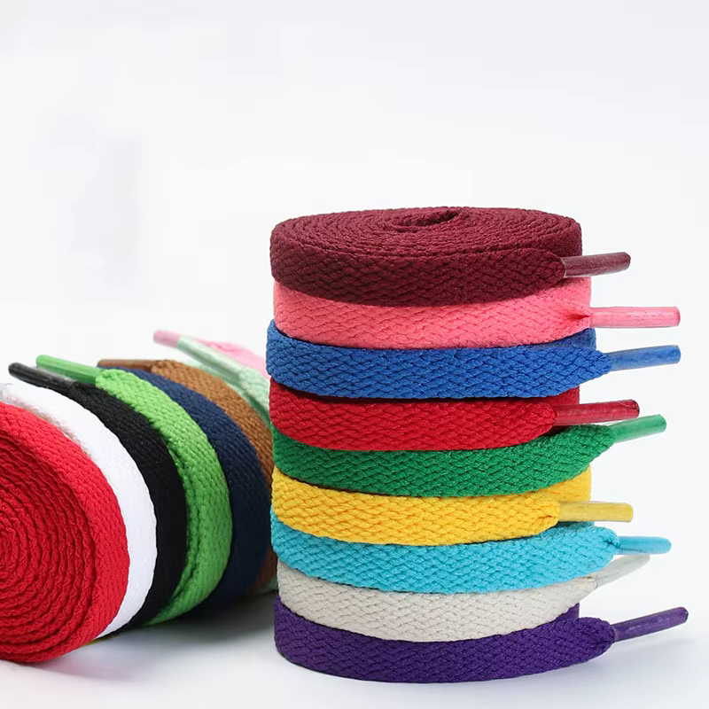 Lacets de chaussures classiques unisexes, lacets lumineux plats, cordes de chaussures décontractées,
