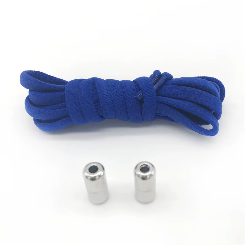 Lacets élastiques baskets Options colorées sans cravate lacet pour sport lacets ronds sans attaches 