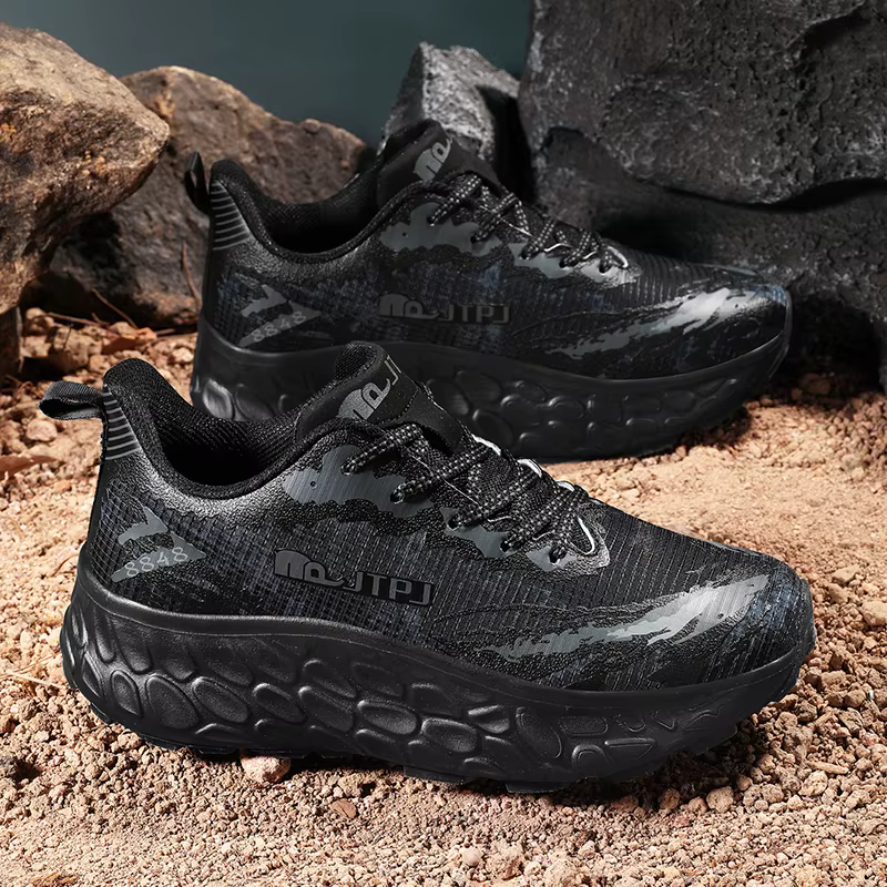 Chaussures de sport décontractées pour hommes, chaussures de course sur sentier, légères et résistan
