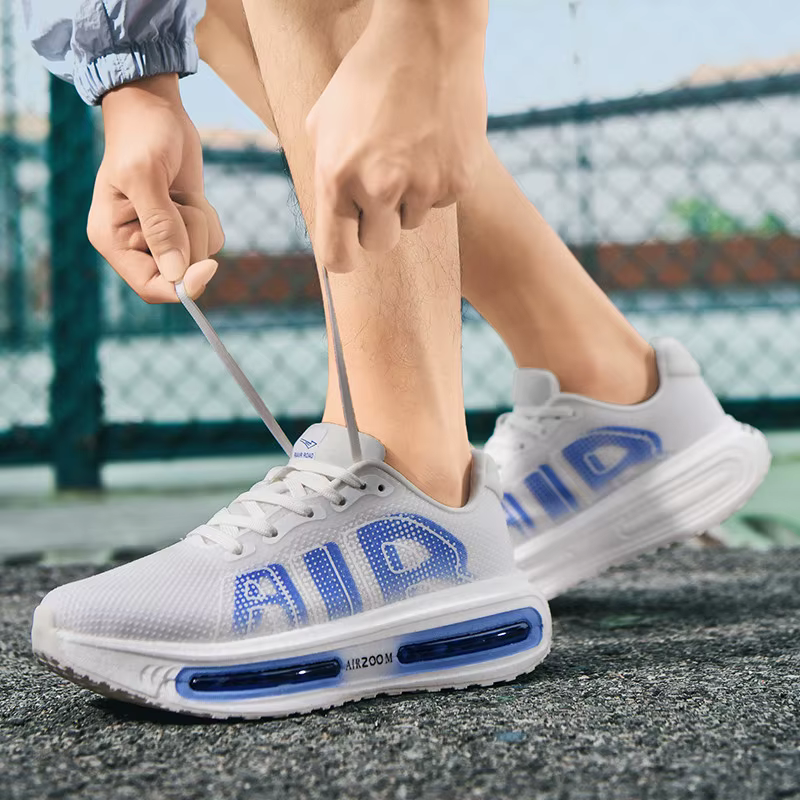 Chaussures de sport pour hommes et femmes, baskets de course décontractées, respirantes, légères, co