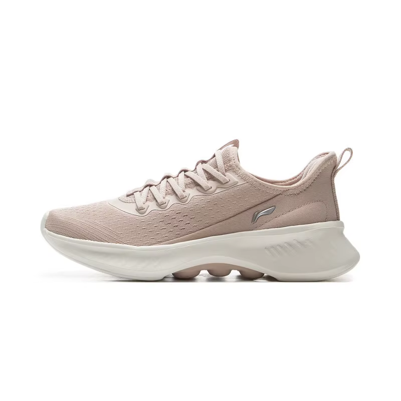 Li-Ning SOFT ESSENTIAL V2 – chaussures de marche décontractées à enfiler pour femmes, avec doublure