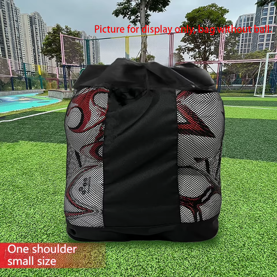 Sac de rangement pour ballons de basket Loogdeel, sac en filet à cordon de serrage, sac pour ballons