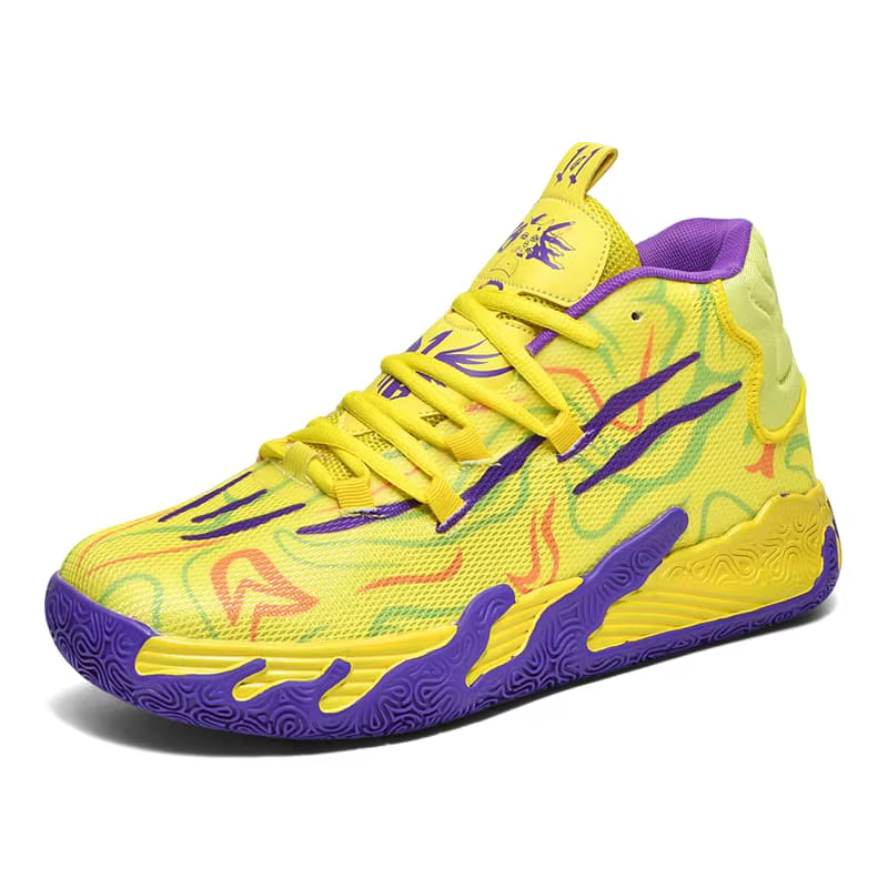 Chaussures de basket-ball pour hommes, baskets respirantes légères pour femmes, chaussures de sport 