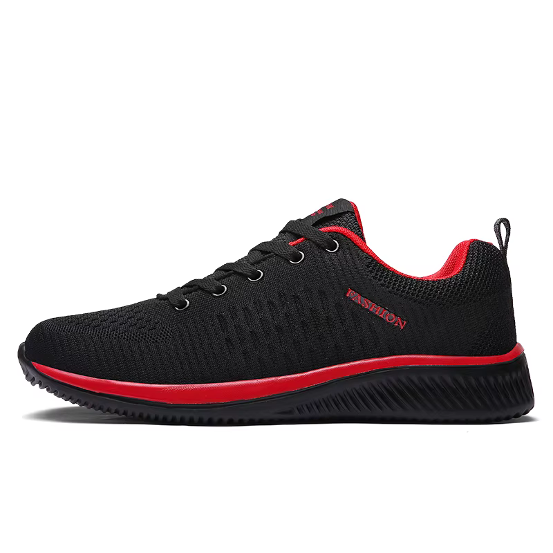 Hommes chaussures de course respirant léger confortable hommes chaussures décontractées Tenis en ple