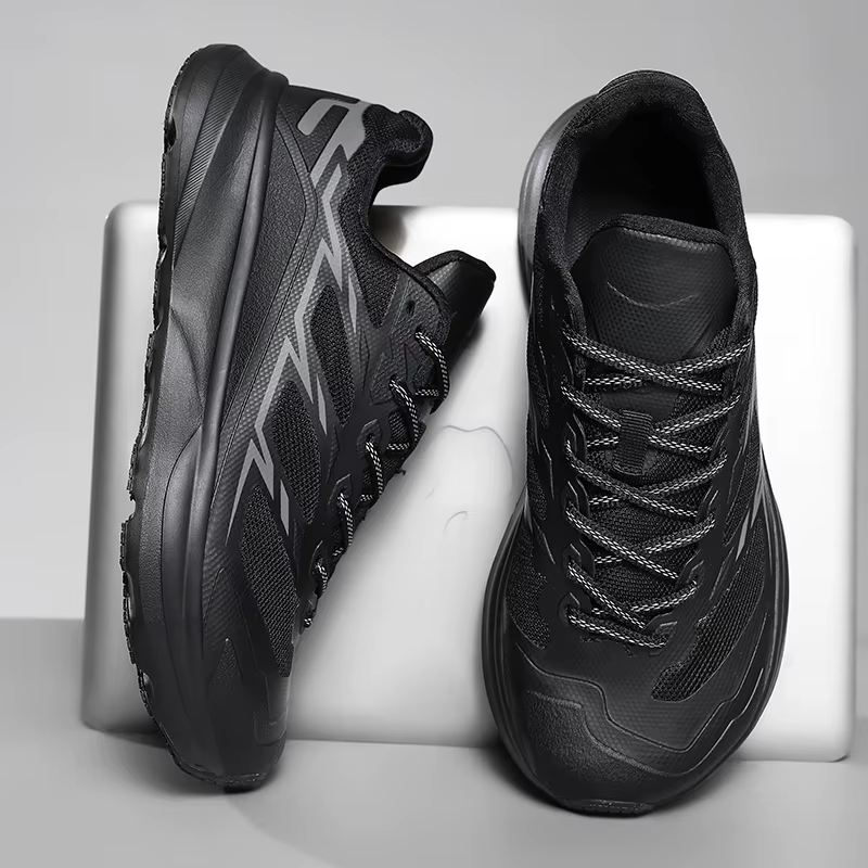 ELUVA chaussures larges anti-dérapant léger respirant chaussure de course minimaliste pieds nus chau