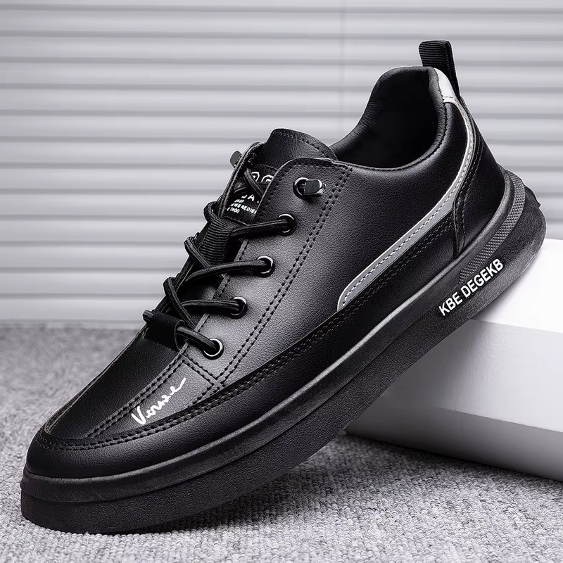 Chaussures de sport décontractées à la mode pour hommes, fond souple, bout rond, bas, respirant, rés