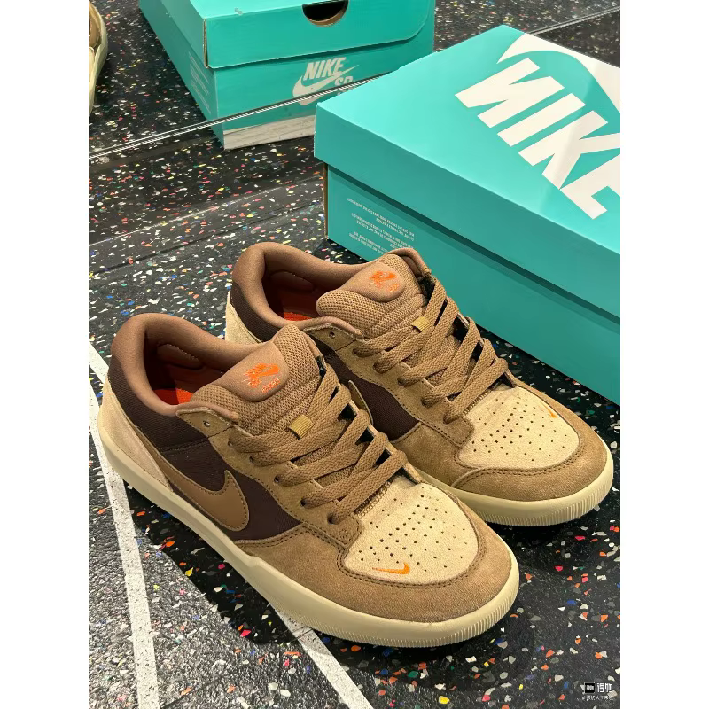 Nike SB Force 58 Suede Canvas Baskets basses confortables, polyvalentes et respirantes pour hommes e