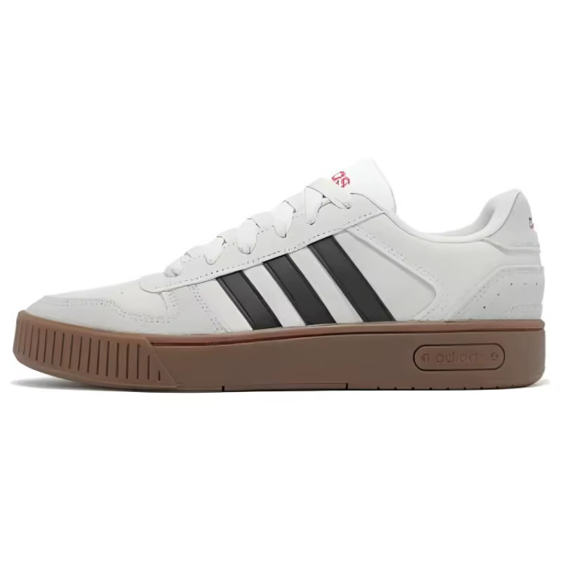 Adidas D-PAD Sneakers basses de basketball unisexe en cuir synthétique, confort classique, style pol
