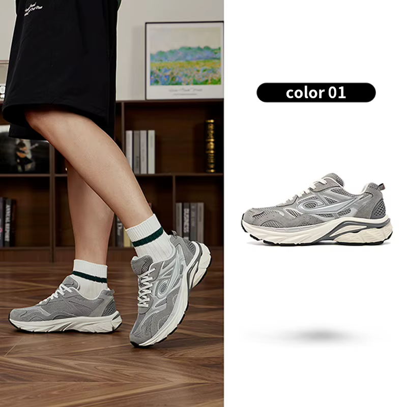QIAODAN chaussures de course hommes décontracté 2025 nouveau automne antidérapant respirant chaussur