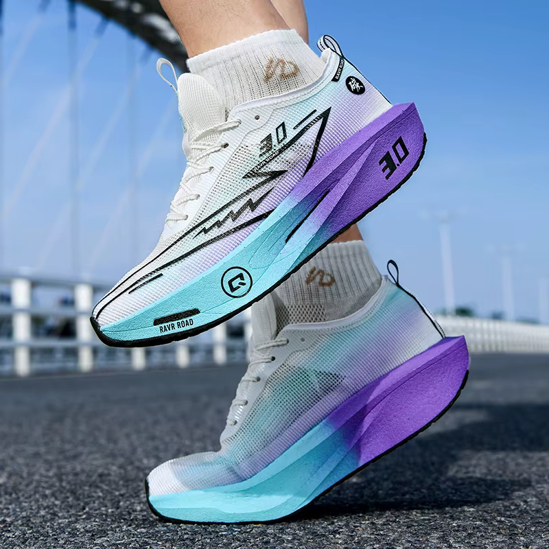 Nouvelles Chaussures de Course Homme 2026 Légères à Semelle Épaisse Baskets Décontractées Respirante