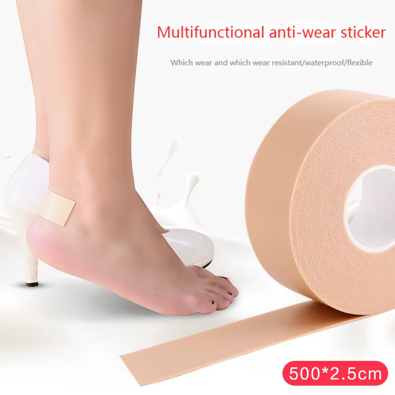 Protections de talon en gel de silicone 5M, coussinets autocollants pour chaussures femme, inserts u