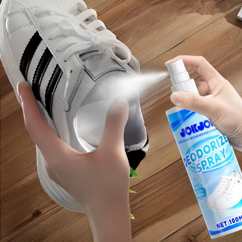 FARIENNE Spray Désodorisant Anti-Odeur pour Pieds et Chaussures, Poudre Anti-Transpiration pour Soin