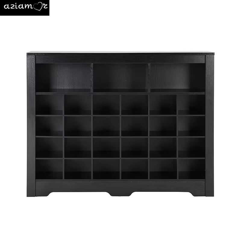 ON-TREND-Console Cubby 24 chaussures au design élégant, armoire à chaussures moderne avec base incur
