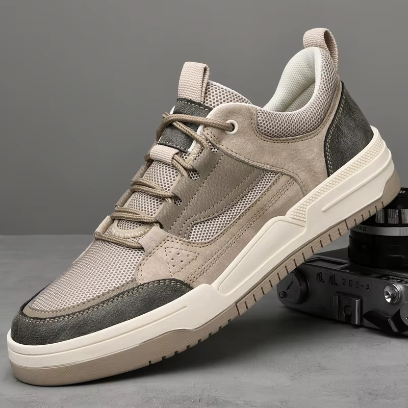 Baskets Légères Respirantes et Confortables à Semelles Souples pour Homme, Chaussures de Marche et d