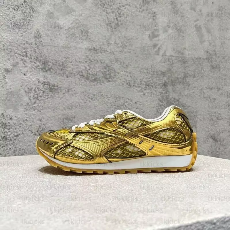 Baskets de créateur, chaussures de course, baskets de luxe pour femme, baskets en cuir et maille, ba