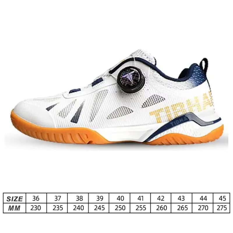 TIBHAR chaussures de Tennis de Table hommes femmes baskets de sport légères pour les joueurs de chau