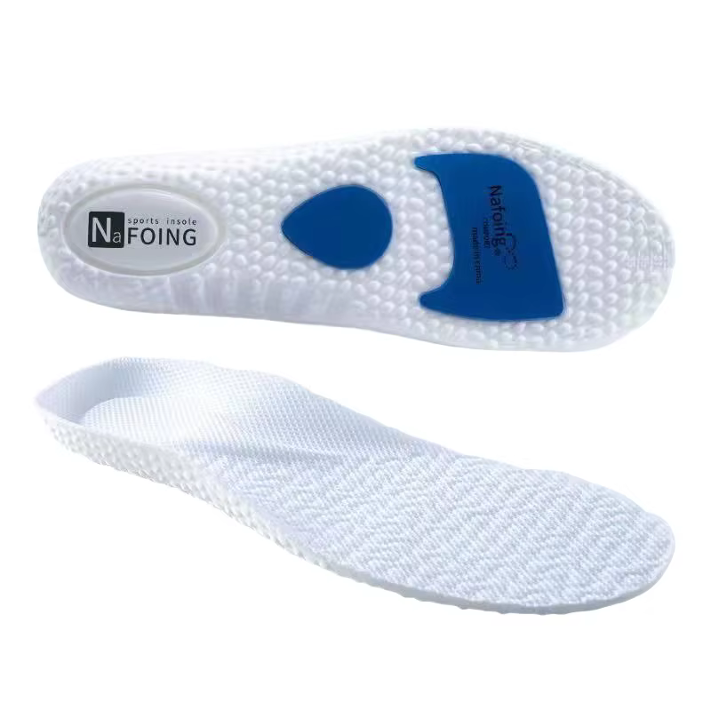 Semelles intérieures de sport respirantes et absorbantes pour chaussures, semelles de course pour ho