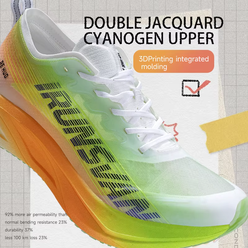 IRUNSVAN HEAT 2.0 chaussures de course professionnelles hommes plaque de carbone chaussures de Sport