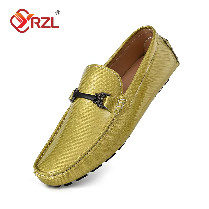 YRZL mocassins chaussures hommes chaussures décontractées sans lacet mocassins formels marque de lux