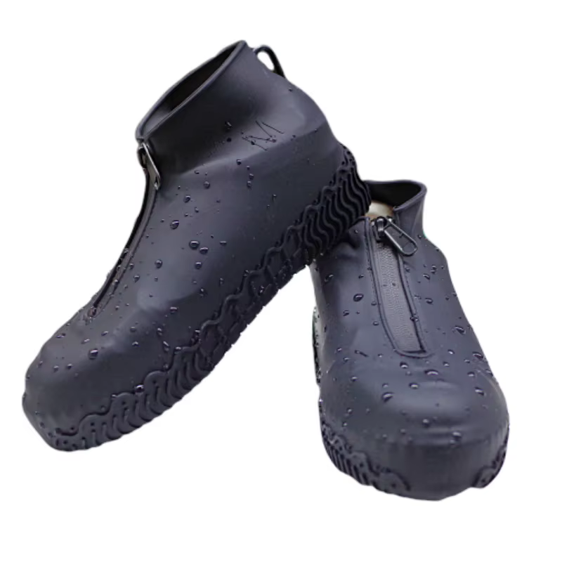 Housse antidérapante pour accessoires de chaussures unisexe réutilisable hommes couvre-pluie femmes 