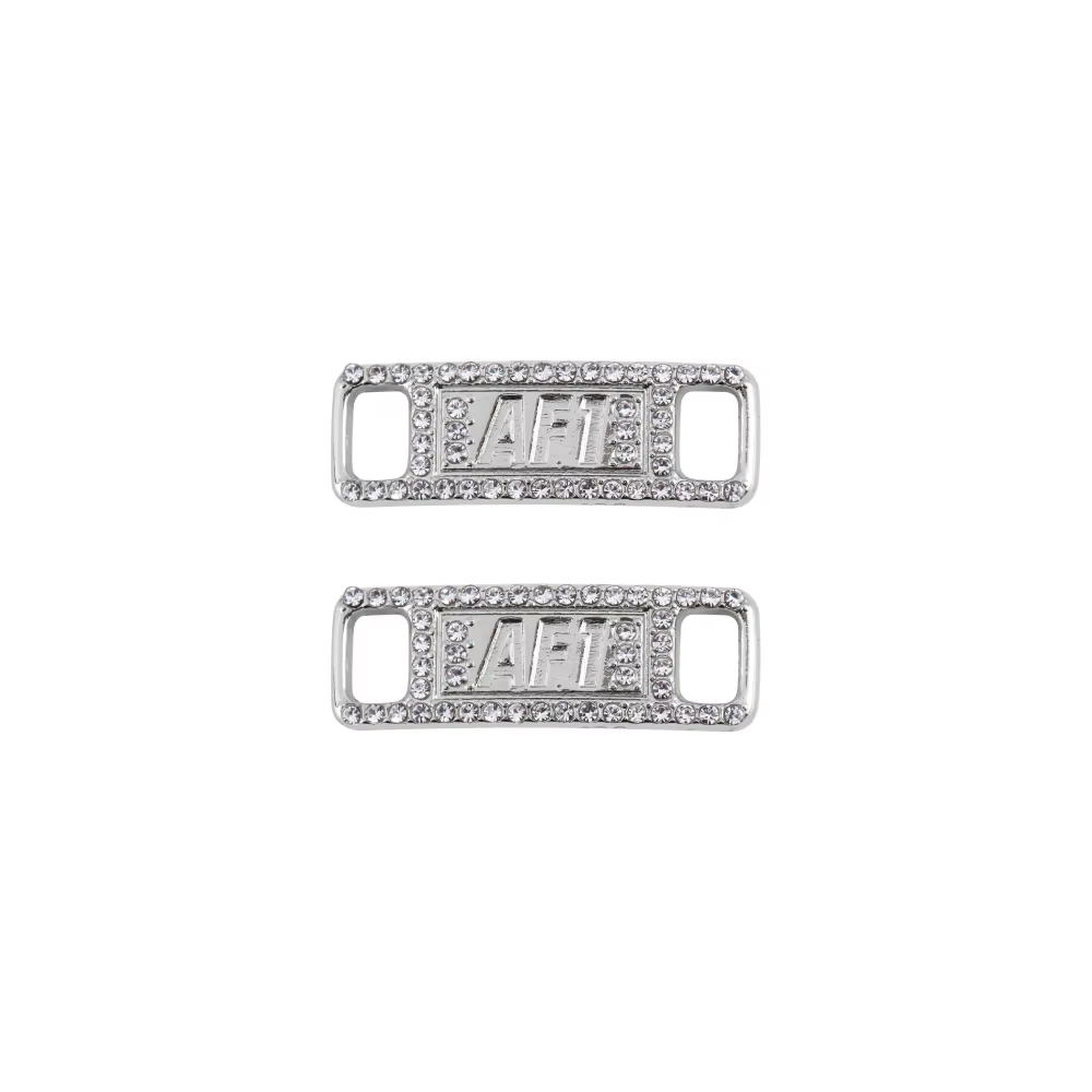 Lacet Lumineux en Diamant pour Cadeau, Moule Privé, AF1, Accessoires en Métal, Serrure à Dentelle, B