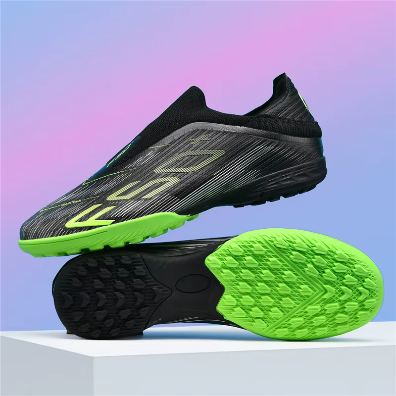 Nouvelles chaussures de football pour hommes, confortables, ultralégères, antidérapantes, crampons p
