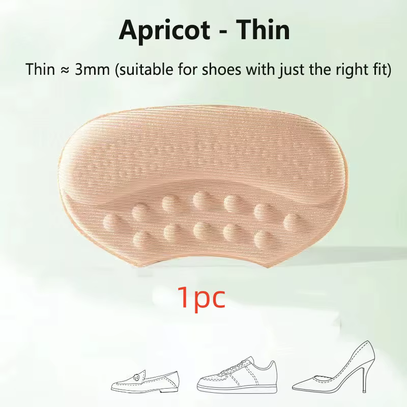 Protège-talons antidérapants, coussinets anti-frottement pour talons, demi-semelles pour pieds, empê