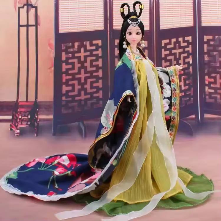 Robe de Cosplay pour Poupées Barbie, Vêtements de Soirée, Costume Traditionnel Chinois de miles des 