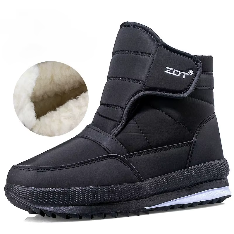 -40 ° C hiver épaissir chaud hommes bottes de neige en plein air imperméable confort coton chaussure