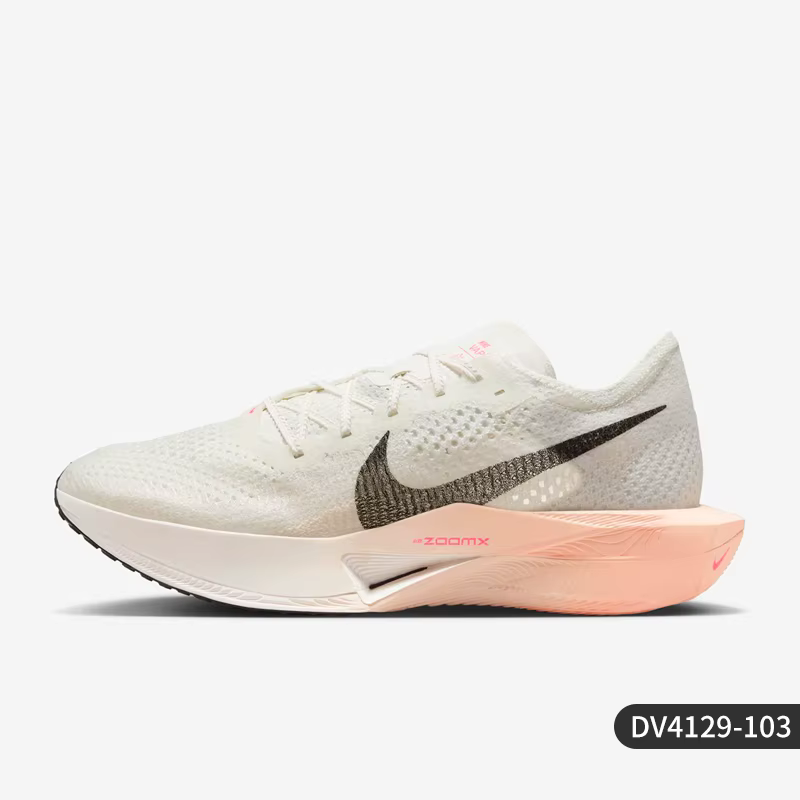 Nike officiel véritable VAPORFLY 3 chaussures de course respirantes sur route pour hommes DV4129-103