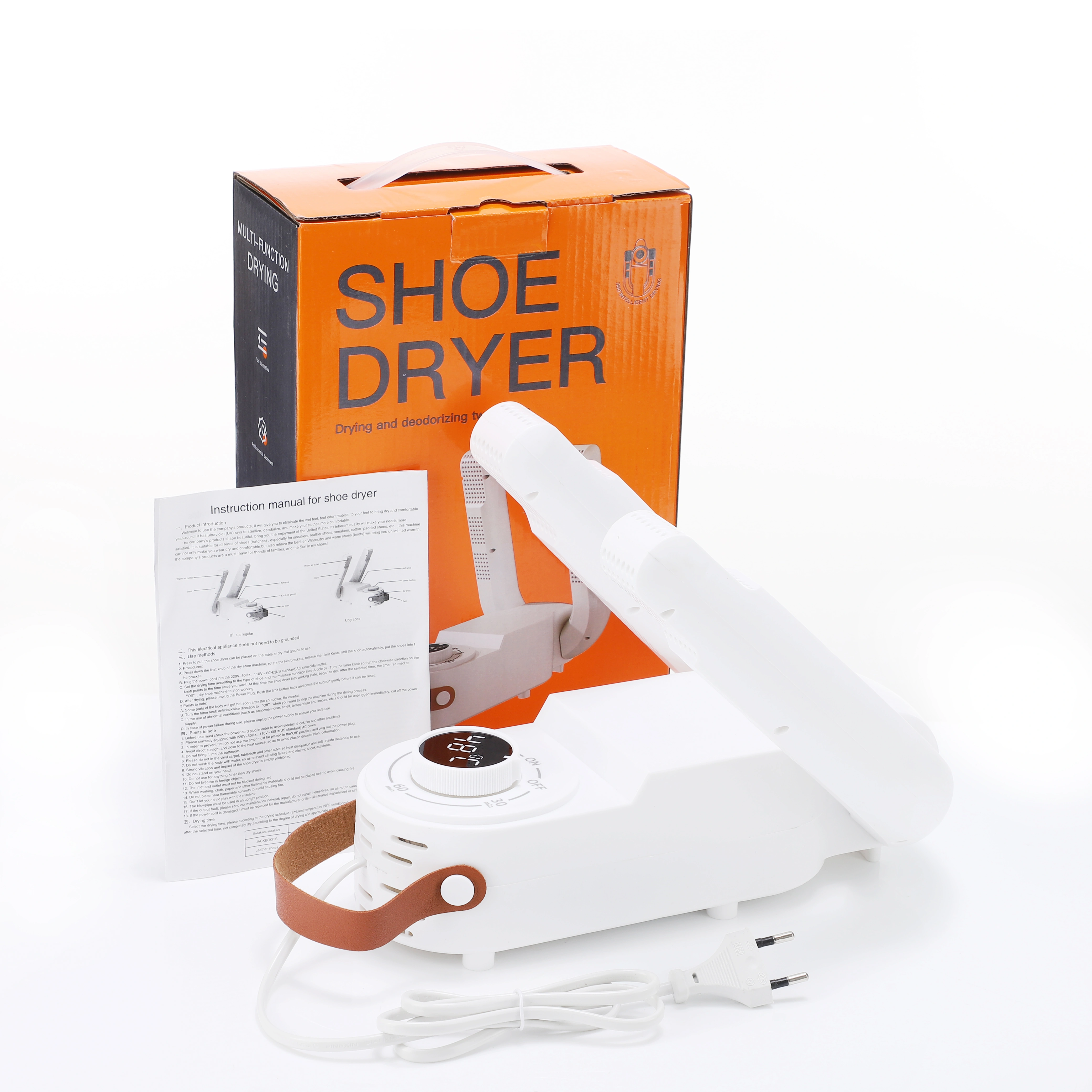 Sèche-chaussures électrique séchage rapide désodorisant lumière UV stérilisation sèche-chaussures mi