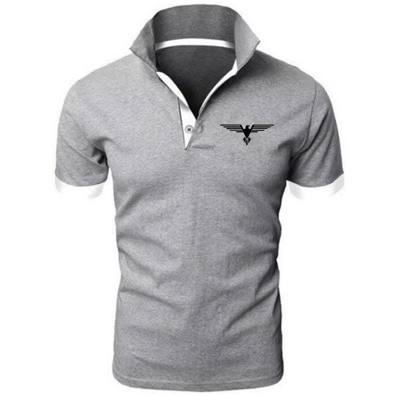 Polo à la mode Scicolor pour hommes, chemise de bureau, t-shirt respirant, haut décontracté, été, no