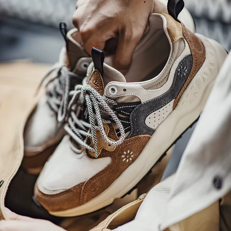 Maden 80's rétro épissage chaussures de Jogging pour hommes polyvalent respirant confortable baskets