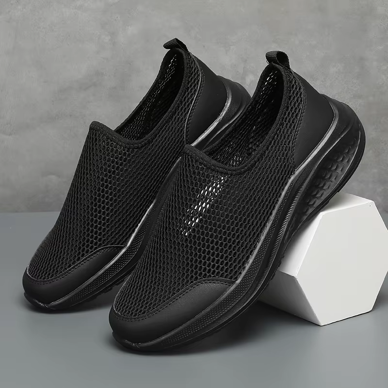 Chaussures de marche en maille respirante pour hommes, nouvelle collection été, chaussures de sport
